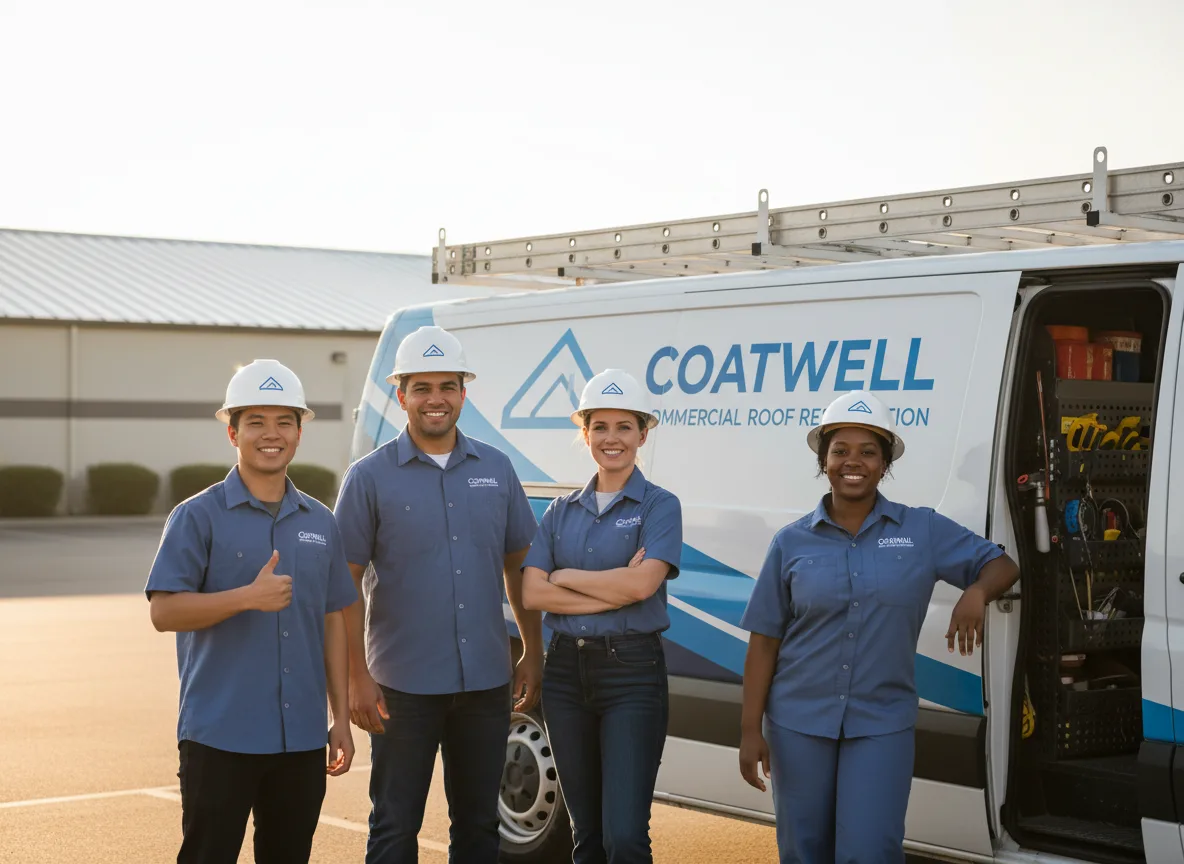 Commercial roof coating company in Parks, AZ